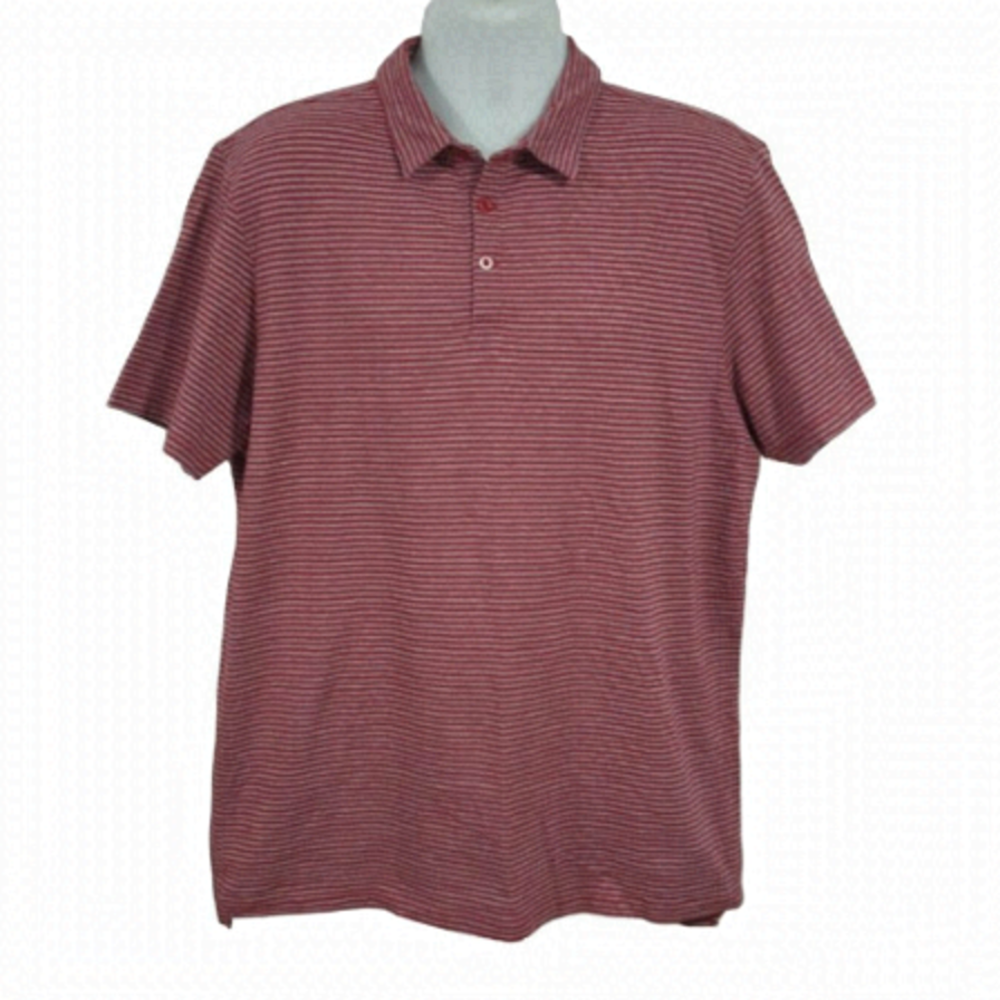 PATRICK Assaraf Pima Cotton Short Sleeve Polo Golf